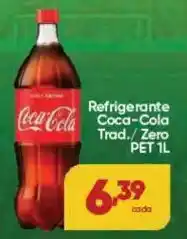 Lopes Supermercados Refrigerante Coca-Cola Trad./Zero PET oferta