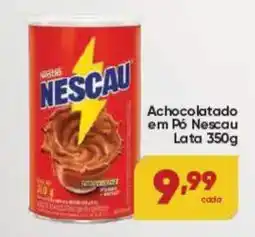 Lopes Supermercados Achocolatado em Pó Nescau Lata oferta