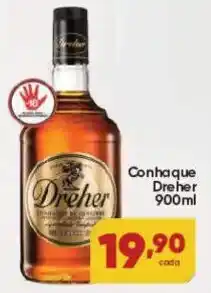 Lopes Supermercados Conhaque Dreher oferta
