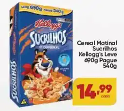 Lopes Supermercados Cereal Matinal Sucrilhos Kellogg's oferta