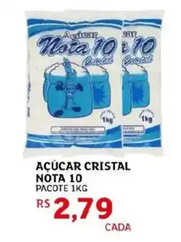 Assaí Atacadista Açúcar cristal nota 10 oferta