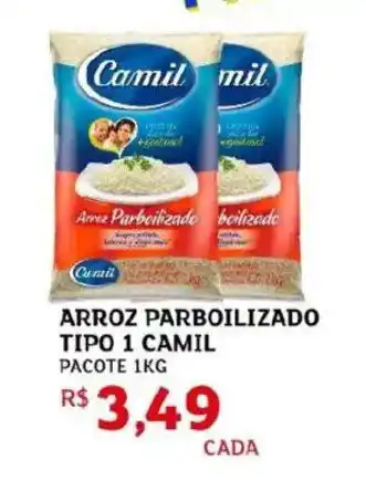 Arroz parboilizado tipo 1 camil