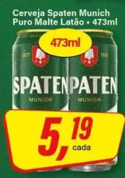 Rede Supermarket Cerveja Spaten Munich oferta