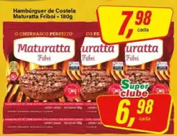 Rede Supermarket Hambúrguer de Costela Maturatta Friboi - 180g oferta