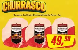 Rede Supermarket Coração da Alcatra Bovino Maturatta Peça oferta