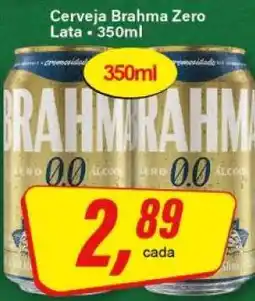Rede Supermarket Cerveja Brahma Zero oferta