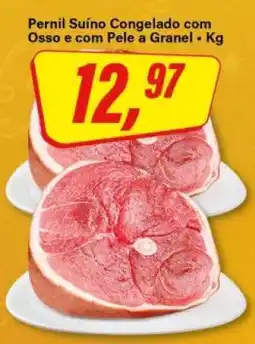 Rede Supermarket Pernil Suíno Congelado com Osso e com Pele a Granel oferta