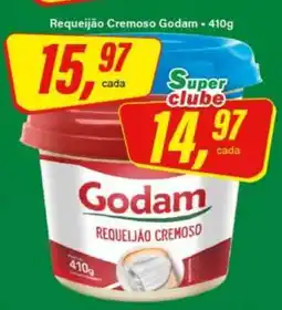 Rede Supermarket Requeijão Cremoso Godam oferta