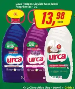 Rede Supermarket Lava Roupas Líquido Urca Maxx Fragrâncias oferta