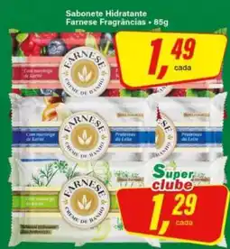 Rede Supermarket Sabonete Hidratante Farnese Fragrâncias oferta