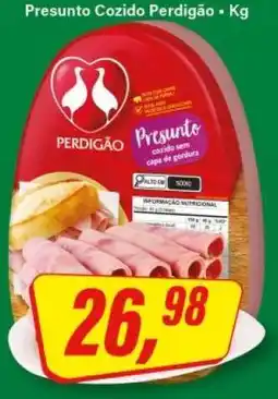 Rede Supermarket Presunto Cozido Perdigão oferta