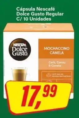 Rede Supermarket Cápsula Nescafé Dolce Gusto Regular C/ 10 Unidades oferta