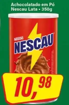 Rede Supermarket Nescau oferta