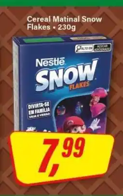 Rede Supermarket Cereal Matinal Snow Flakes oferta