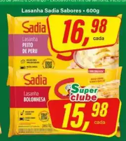 Rede Supermarket Sadia Lasanha Bolonhesa oferta