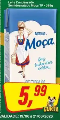 Rede Supermarket Leite Condensado Semidesnatado Moça TP oferta
