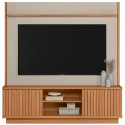 Benoit Estante Home Linea Brasil Ravena MDP E MDF 186 x 180 x 41cm oferta