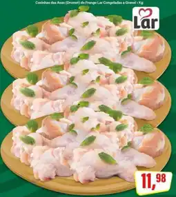 Rede Supermarket Coxinhas das Asas (Drumet) de Frango Lar Congeladas a Granel oferta