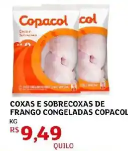 Assaí Atacadista Coxas e sobrecoxas de frango congeladas copacol oferta