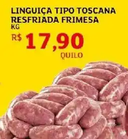 Assaí Atacadista Linguiça tipo toscana resfriada frimesa oferta