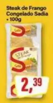 Rede Supermarket Steak de Frango Congelado Sadia oferta