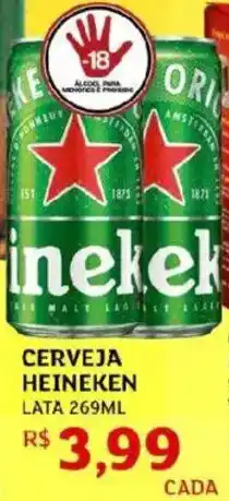 Assaí Atacadista Cerveja heineken lata oferta