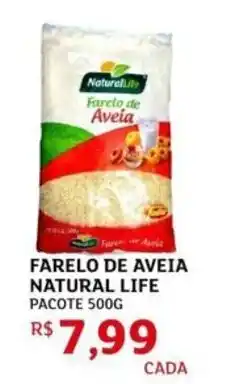 Assaí Atacadista Farelo de aveia natural life pacote oferta