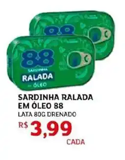 Assaí Atacadista Ralada oleo sardinha ralada em óleo 88 oferta