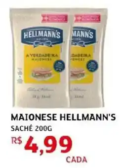 Assaí Atacadista Maionese hellmann's sache oferta
