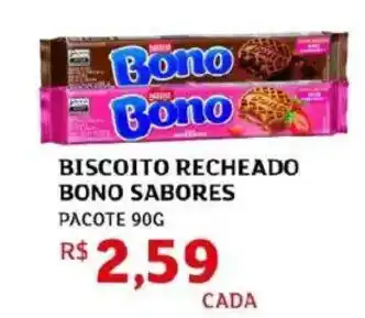 Assaí Atacadista Biscoito recheado bono sabores oferta