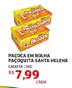 Assaí Atacadista Paçoca em rolha paçoquita santa helena oferta