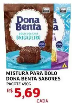 Assaí Atacadista Mistura para bolo dona benta sabores pacote oferta