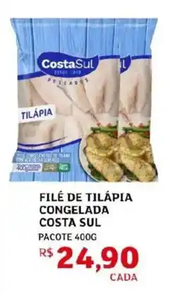 Assaí Atacadista FILÉ DE TILÁPIA CONGELADA COSTA SUL PACOTE oferta