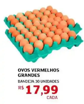 Assaí Atacadista Ovos vermelhos grandes oferta