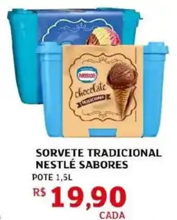Assaí Atacadista Sorvete tradicional nestlé sabores pote oferta