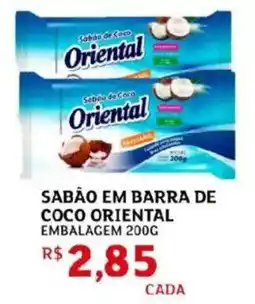 Assaí Atacadista Sabão em barra de coco oriental embalagem oferta