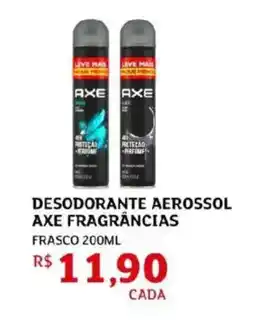 Assaí Atacadista Desodorante aerossol axe fragrâncias oferta