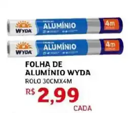 Assaí Atacadista Folha de alumínio wyda oferta