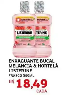 Assaí Atacadista Enxaguante bucal melancia & hortela listerine oferta