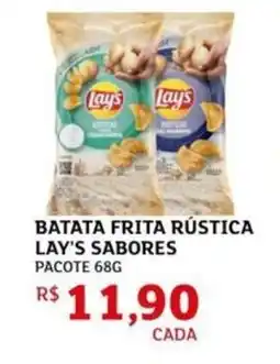 Assaí Atacadista Batata frita rústica lay's sabores oferta