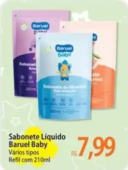 Atacadão Sabonete Líquido Baruel Baby Vários tipos Refil oferta