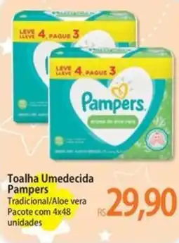 Atacadão Toalha Umedecida Pampers oferta