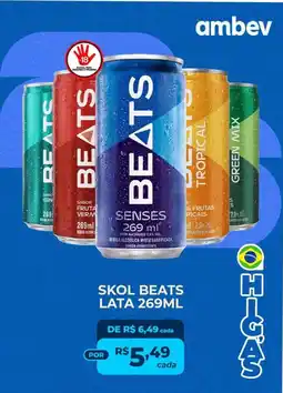 Higa's Supermercado Skol beats lata oferta