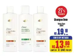 Supermercados Mateus Shampoo Dove oferta