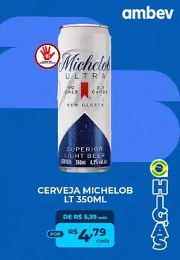 Higa's Supermercado Cerveja michelob lt oferta