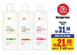 Supermercados Mateus Shampoo Dove oferta