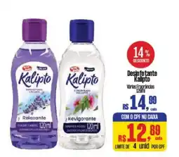 Supermercados Mateus Desinfetante Kalipto oferta
