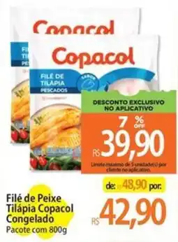 Atacadão Filé de Peixe Tilápia Copacol Congelado Pacote oferta