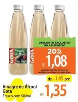 Atacadão Vinagre de Álcool Gota Frasco oferta