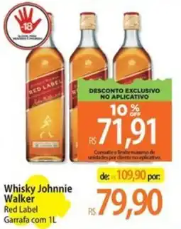 Atacadão Whisky Johnnie Walker oferta